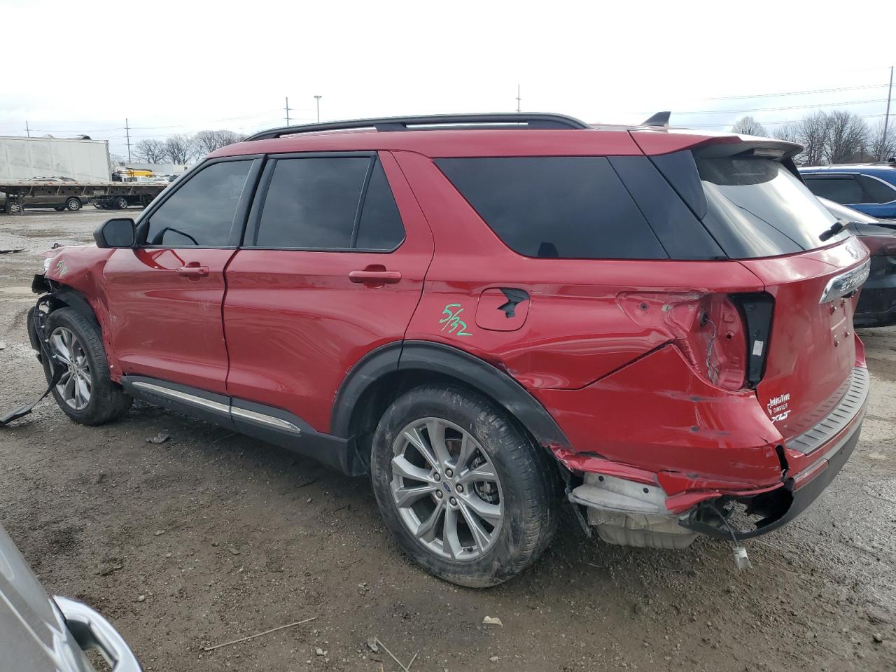 2022 FORD EXPLORER XLT VIN:1FMSK7DH5NGA79798