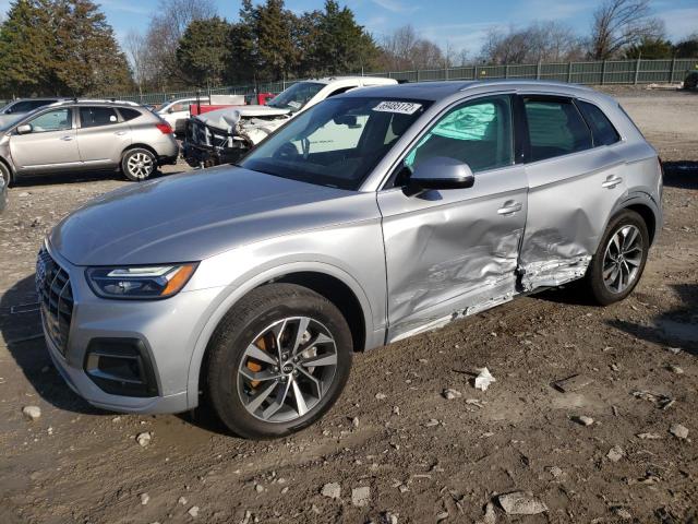 2021 AUDI Q5 PREMIUM VIN: WA1AABFYXM2049592