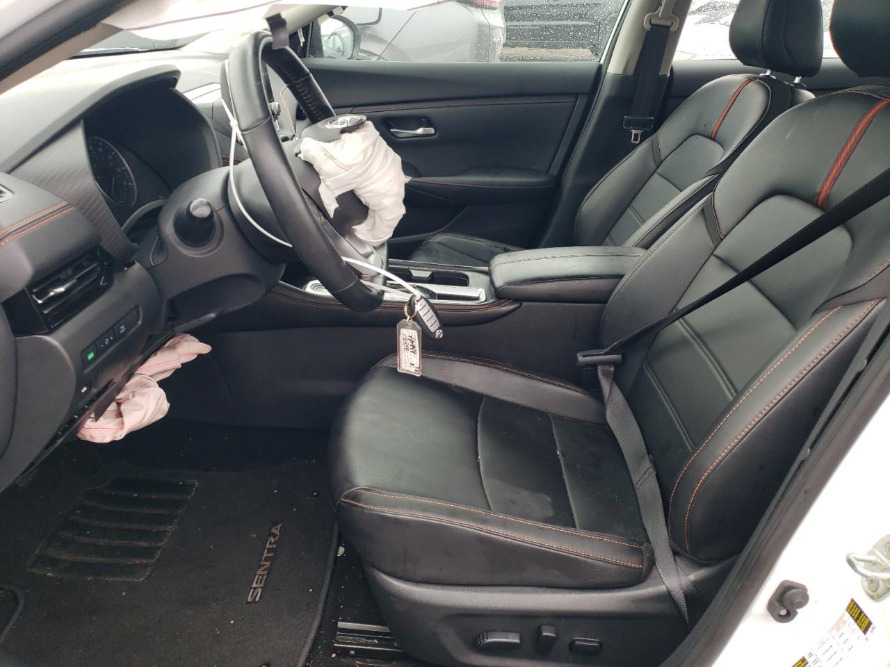 2022 NISSAN SENTRA SR VIN:3N1AB8DV5NY283255