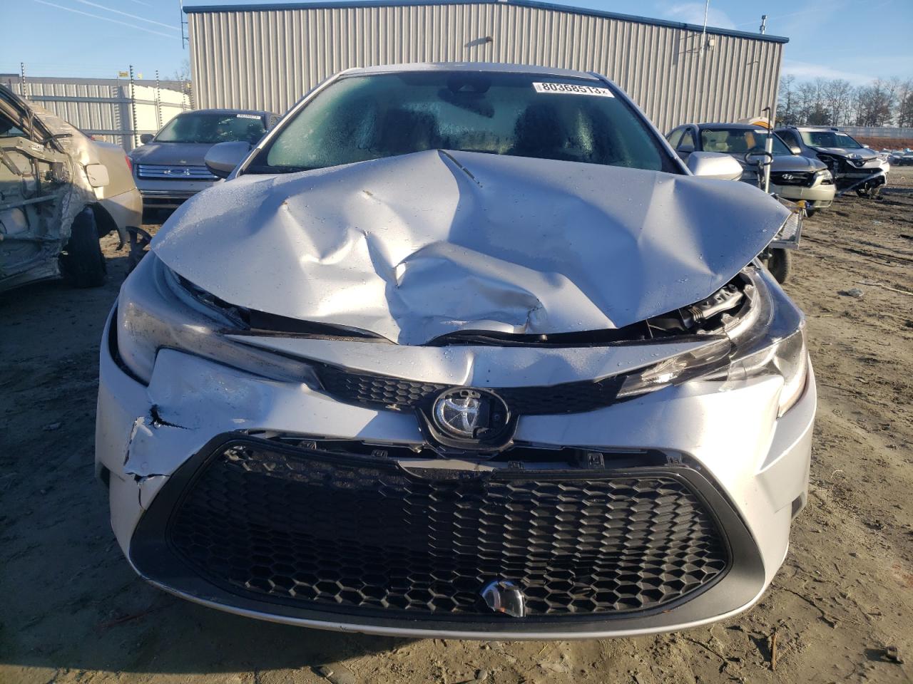 2022 TOYOTA COROLLA LE VIN:5YFEPMAE0NP323156