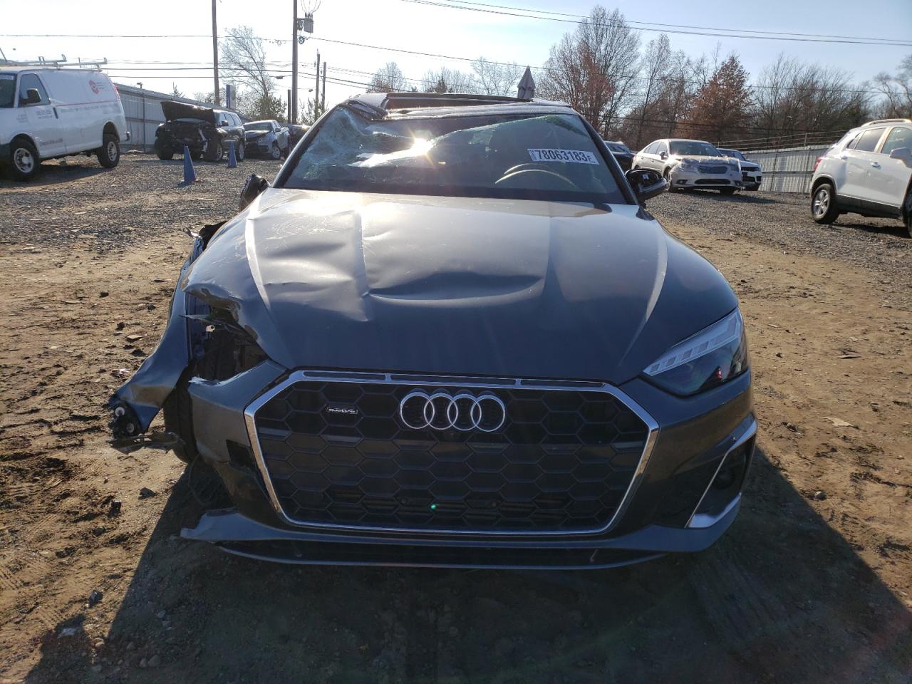 2022 AUDI A5 PREMIUM PLUS 45 VIN:WAUFACF5XNA023831