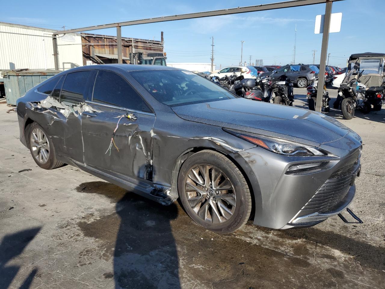 2022 TOYOTA MIRAI LE VIN:JTDAAAAA1NA007295
