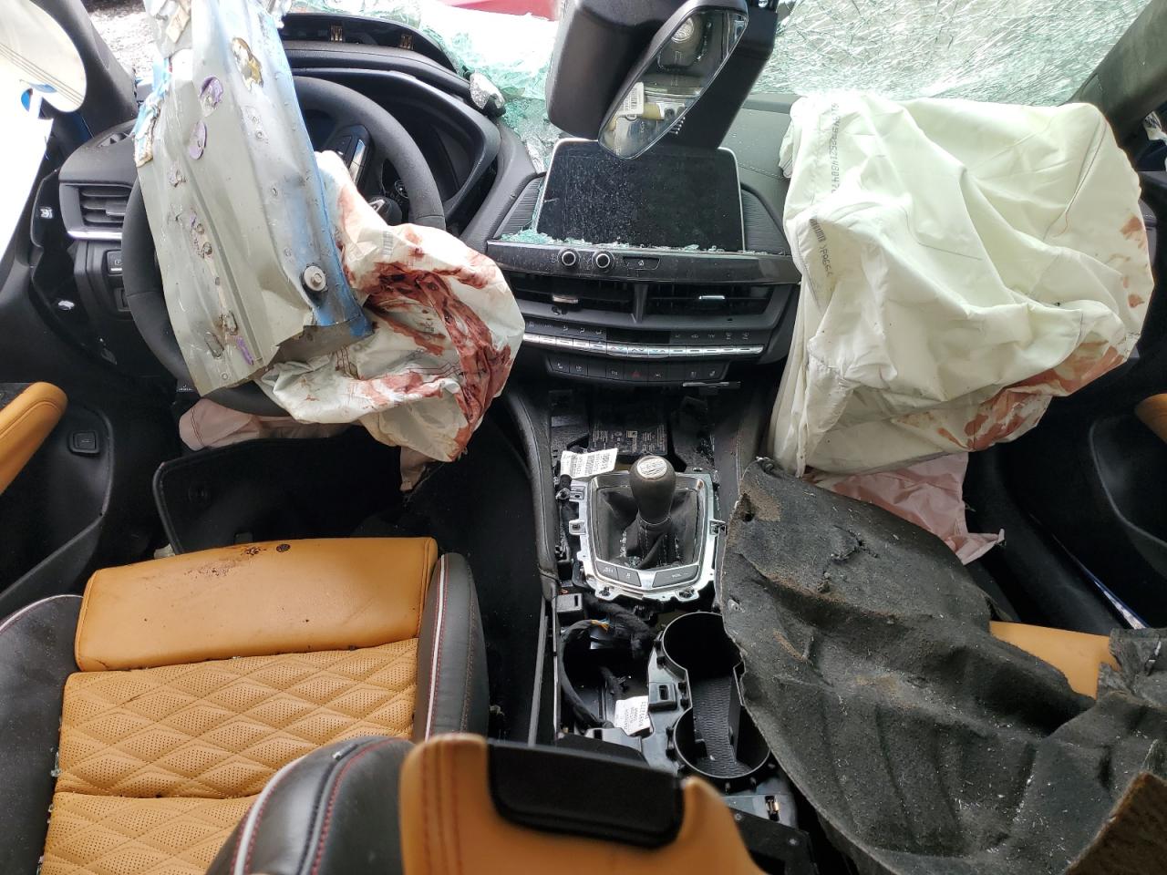 2022 CADILLAC CT4-V BLACKWING VIN:1G6D65RP0N0460587