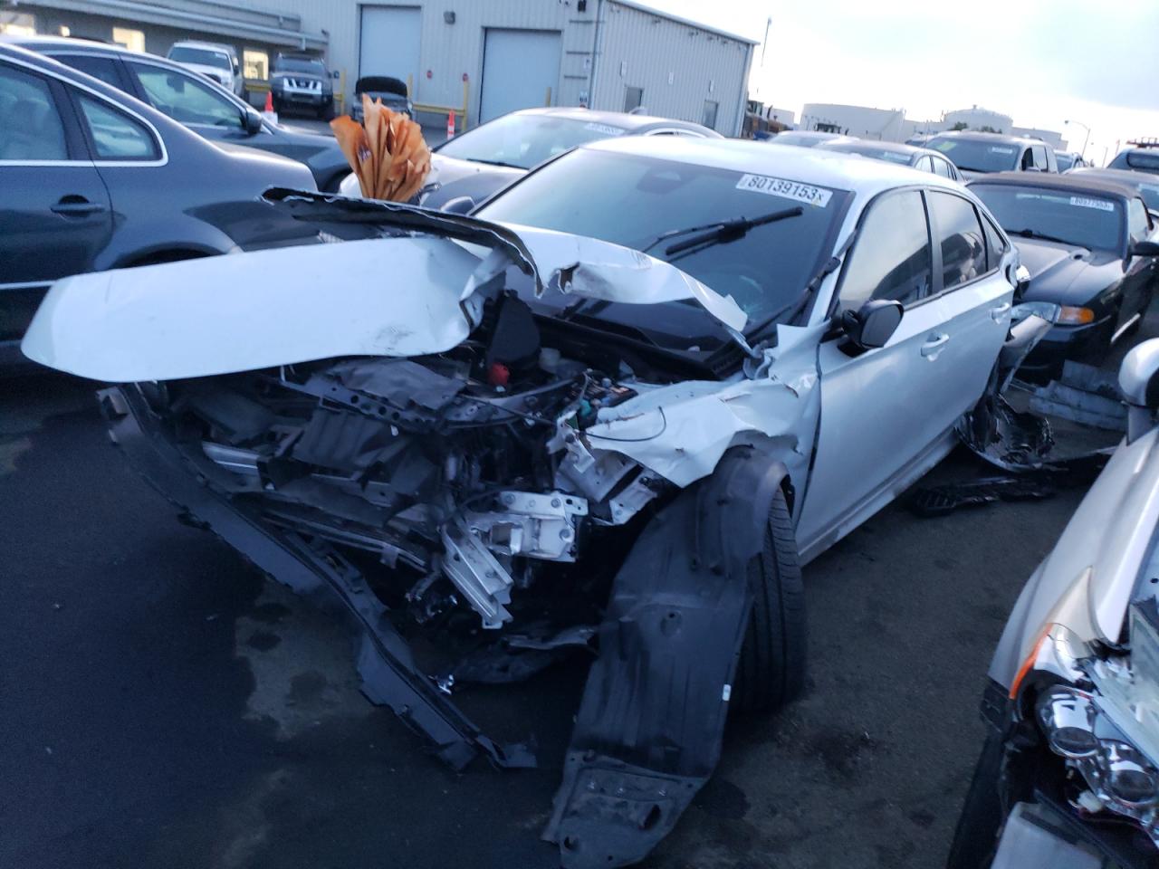2022 HONDA CIVIC SPORT VIN:2HGFE2F53NH542823