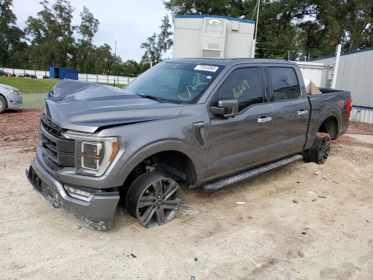 2022 FORD F150 SUPERCREW VIN:1FTFW1E81NFB39135