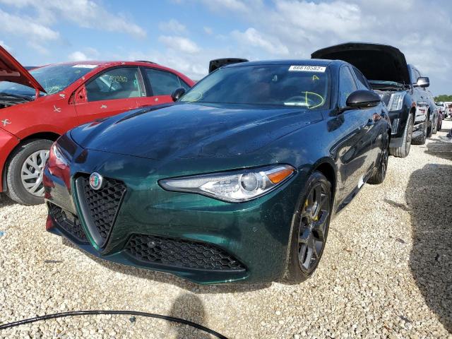 2021 ALFA ROMEO GIULIA TI VIN: ZARFAMBN6M7644662