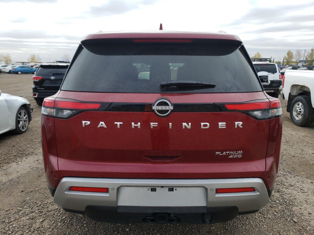 2023 NISSAN PATHFINDER PLATINUM VIN:5N1DR3DF9PC257105