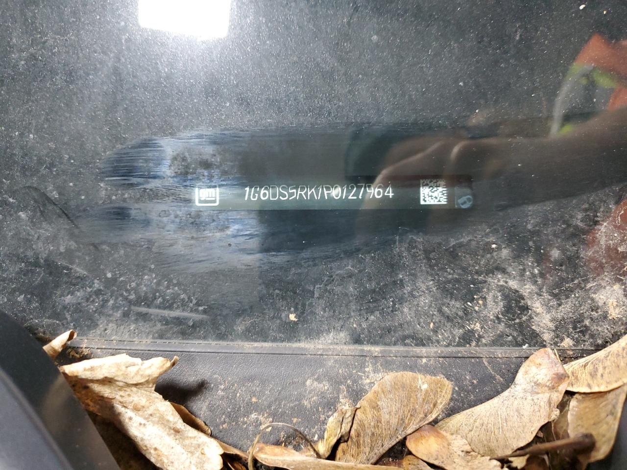 2023 CADILLAC CT5 LUXURY VIN:1G6DS5RK1P0127964