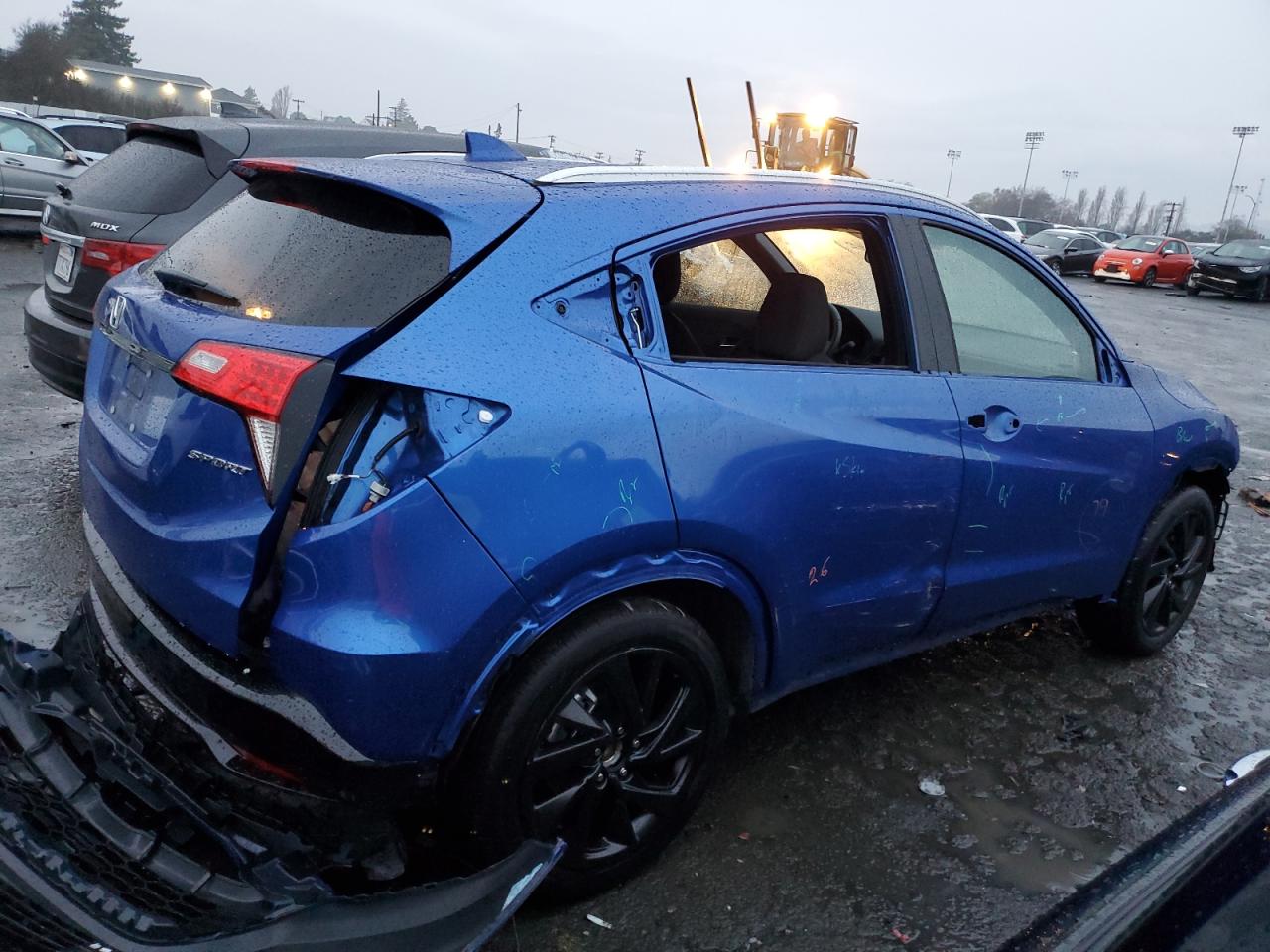 2022 HONDA HR-V SPORT VIN:3CZRU5H12NM709808