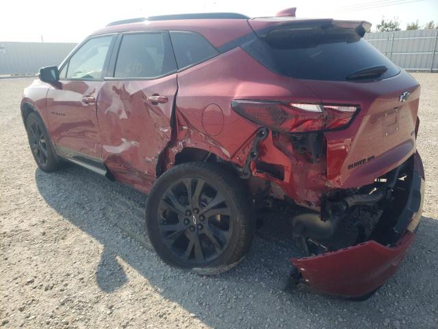 2021 CHEVROLET BLAZER RS VIN: 3GNKBKRS0MS529506