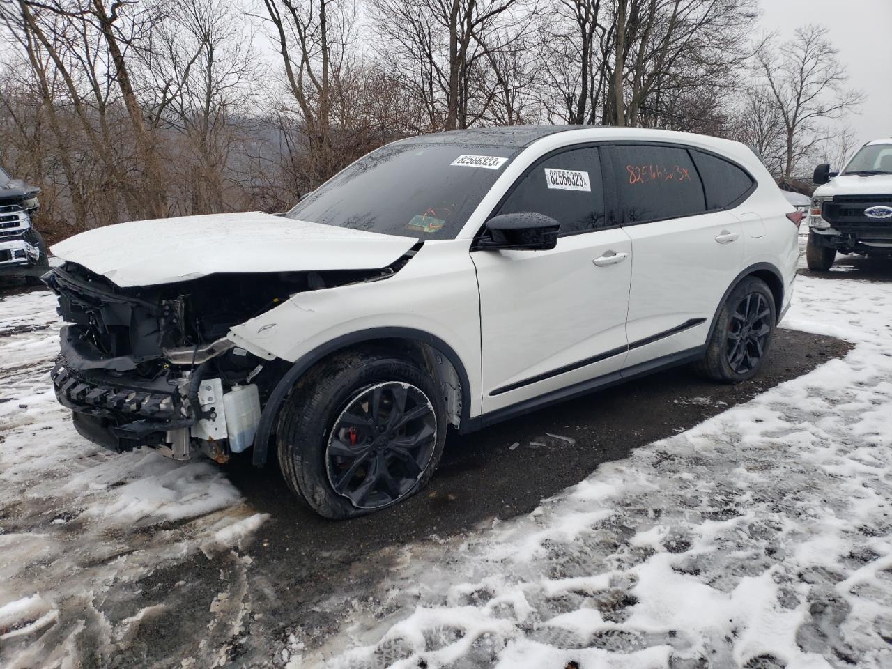 2022 ACURA MDX A-SPEC VIN:5J8YE1H09NL000360