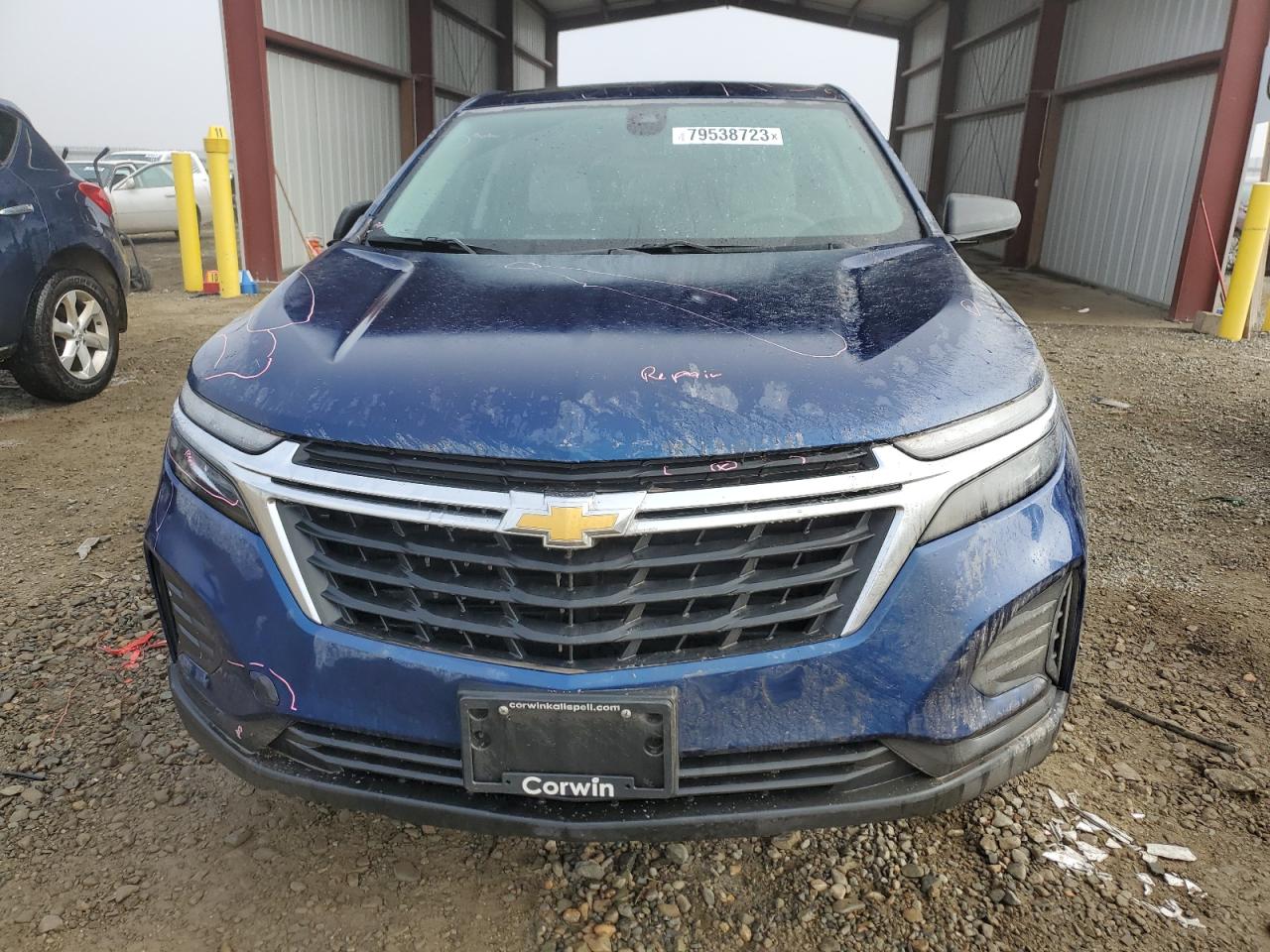 2022 CHEVROLET EQUINOX LS VIN:3GNAXSEV8NS247774