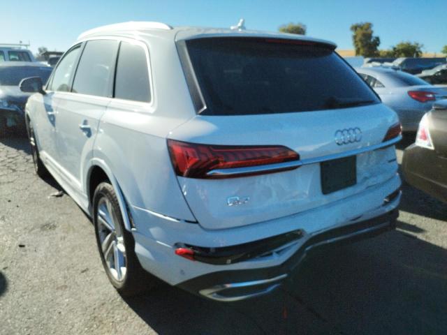 2021 AUDI Q7 PREMIUM VIN: WA1AJAF70MD022682