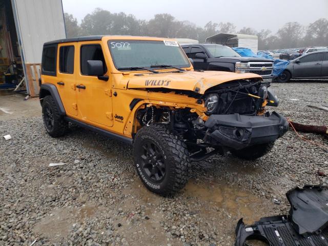 2021 JEEP WRANGLER UNLIMITED SPORT VIN: 1C4HJXDG0MW665077