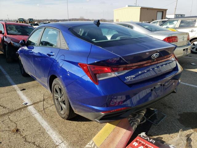 2021 HYUNDAI ELANTRA SEL VIN: KMHLS4AG3MU191532