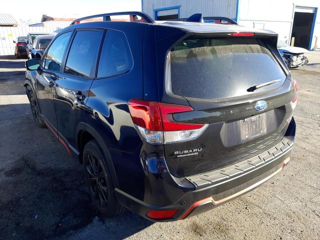 2021 SUBARU FORESTER SPORT VIN: JF2SKARCXMH447630