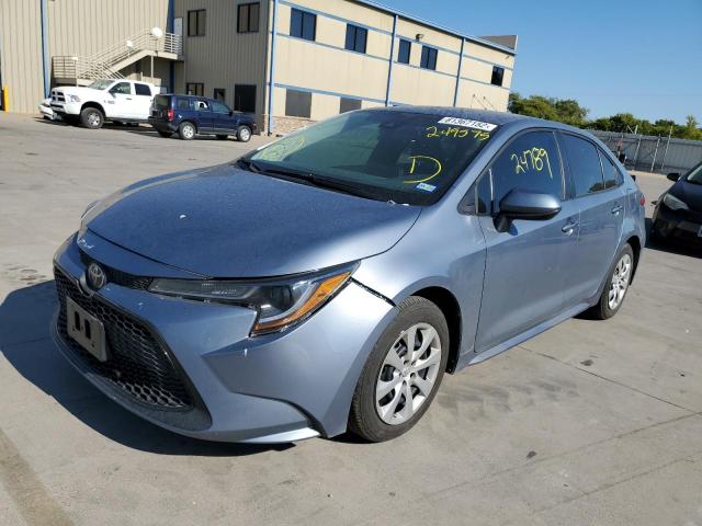 2021 TOYOTA COROLLA LE VIN: 5YFEPMAE2MP249575