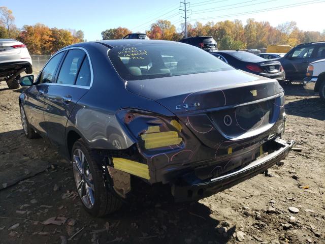 2021 MERCEDES-BENZ C 300 4MATIC VIN: W1KWF8EB2MR622883