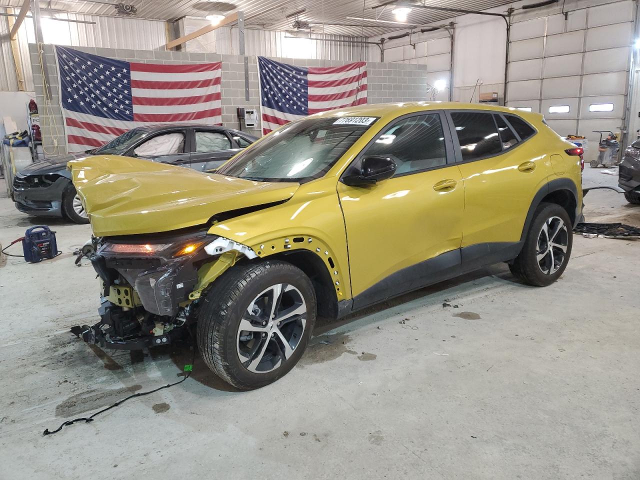 2024 CHEVROLET TRAX 1RS VIN:KL77LGE25RC089727