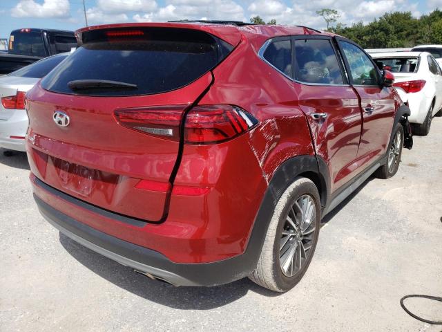 2021 HYUNDAI TUCSON LIMITED VIN: KM8J33AL8MU365221