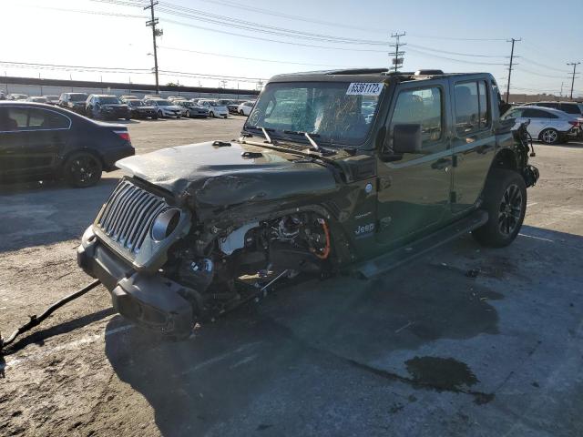 2021 JEEP WRANGLER UNLIMITED SAHARA 4XE VIN: 1C4JJXP66MW854658