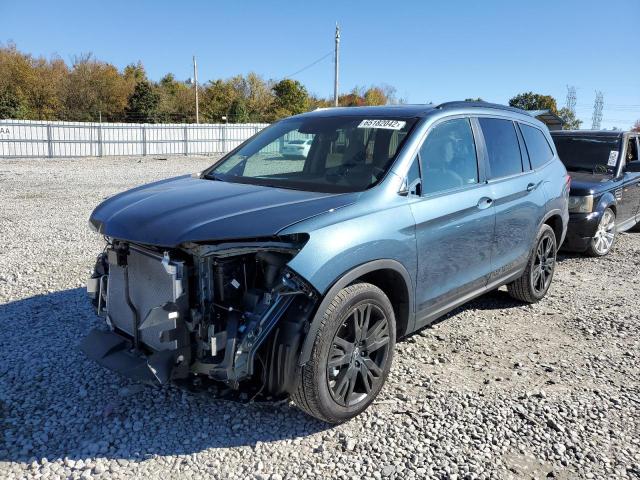 2021 HONDA PILOT SE VIN: 5FNYF5H27MB004834