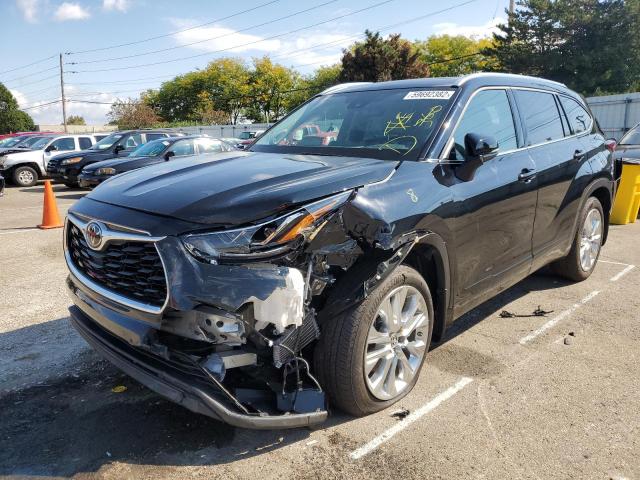 2021 TOYOTA HIGHLANDER LIMITED VIN: 5TDDZRBH5MS093809