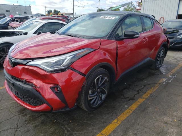 2021 TOYOTA C-HR XLE VIN: JTNKHMBX3M1104349