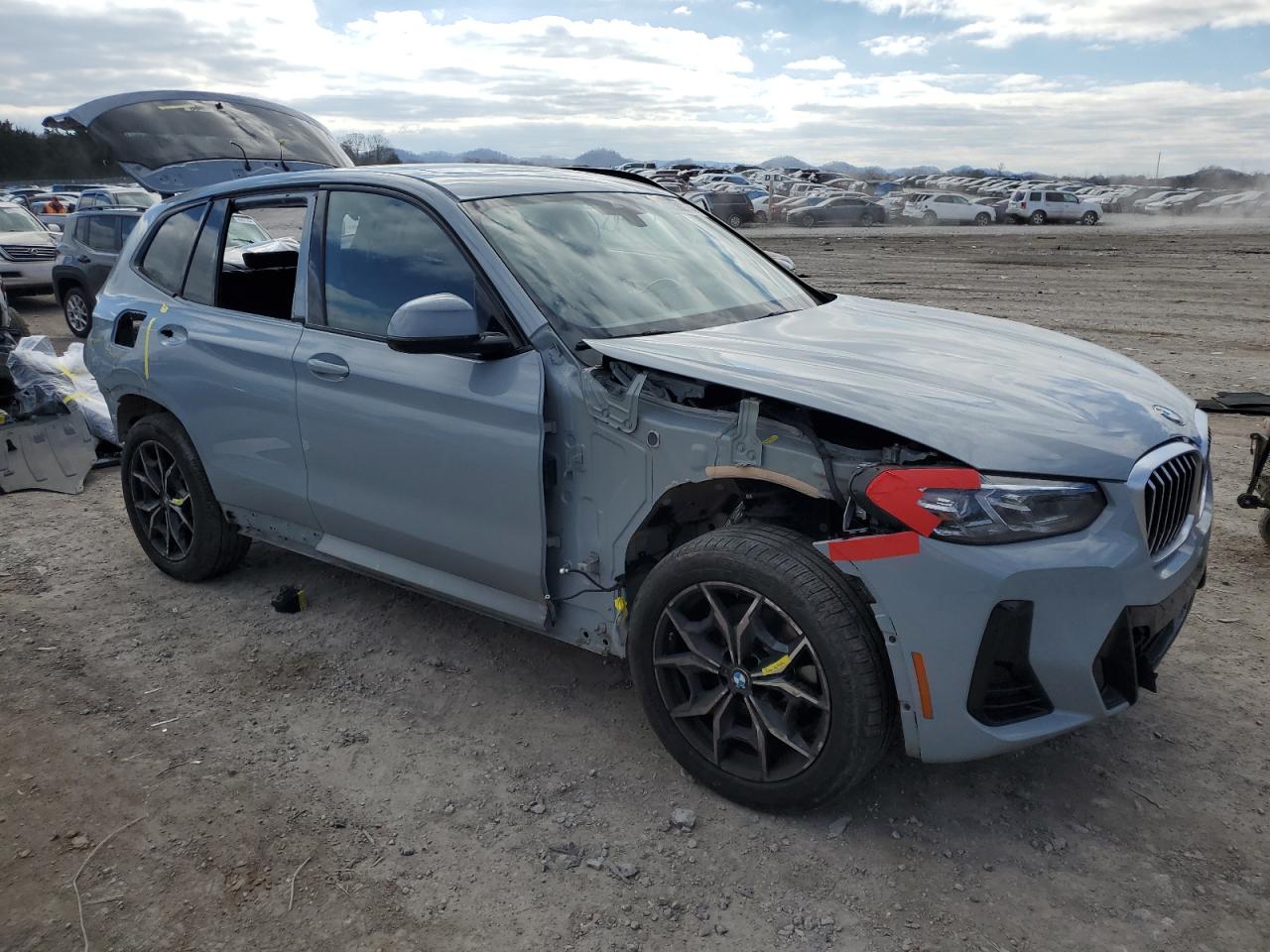 2022 BMW X3 XDRIVE30I VIN:WBX57DP08NN176323