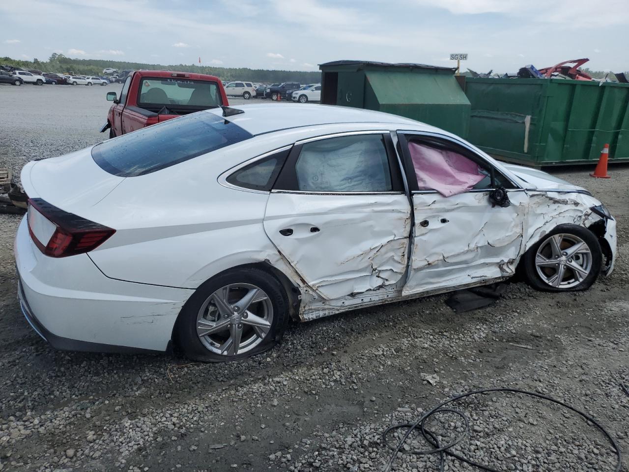 2022 HYUNDAI SONATA SE VIN:5NPEG4JA7NH133395
