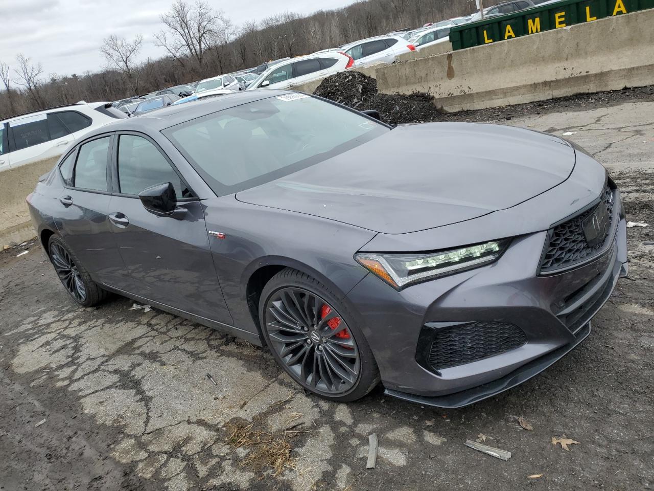 2022 ACURA TLX TYPE S VIN:19UUB7F07NA001080