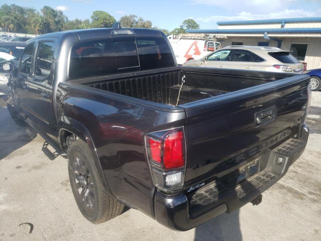 2021 TOYOTA TACOMA DOUBLE CAB VIN: 3TMGZ5***********