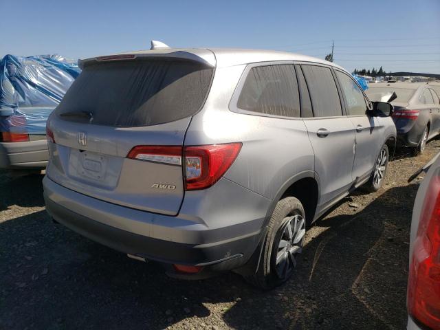 2021 HONDA PILOT EXL VIN: 5FNYF6H56MB040255