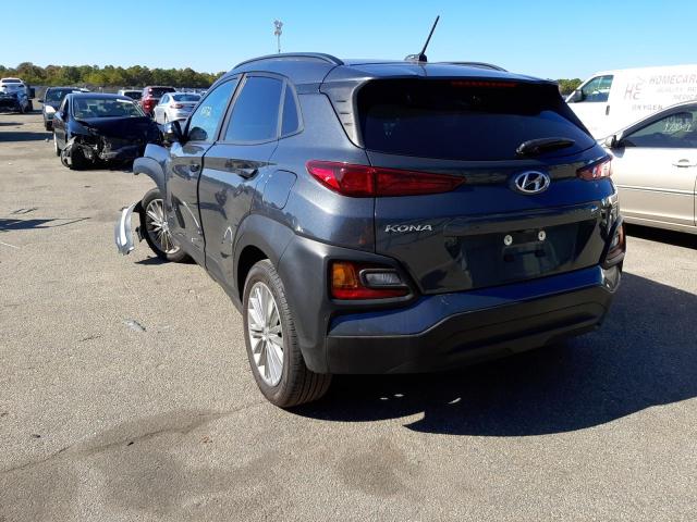 2021 HYUNDAI KONA SEL VIN: KM8K2CAA5MU742013