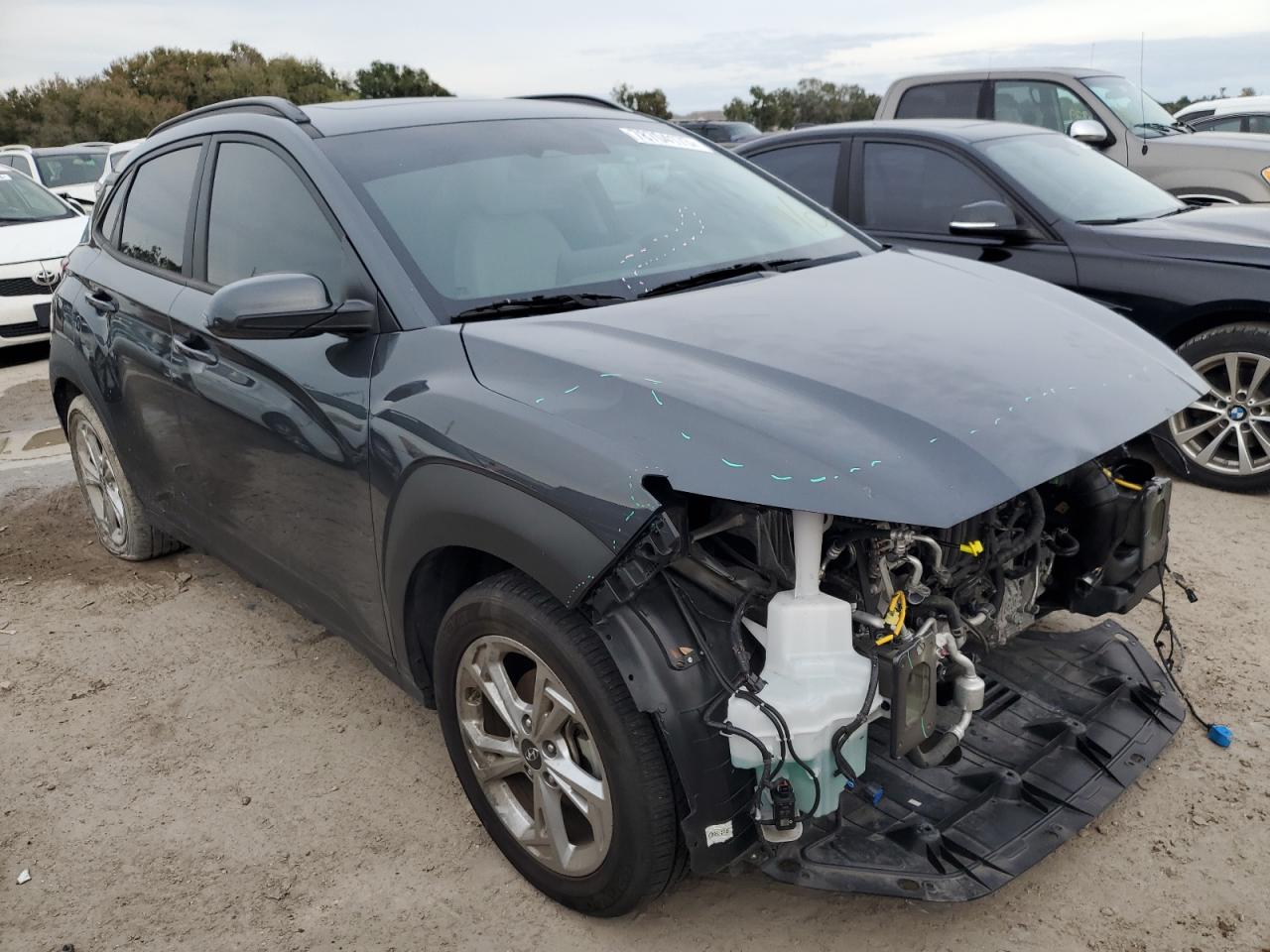 2022 HYUNDAI KONA SEL VIN:KM8K32AB9NU764050