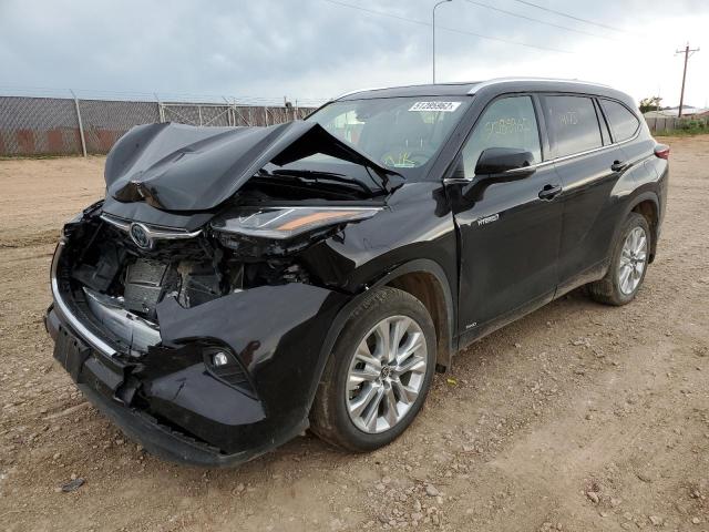 2021 TOYOTA HIGHLANDER HYBRID LIMITED VIN: 5TDXBRCH0MS066162