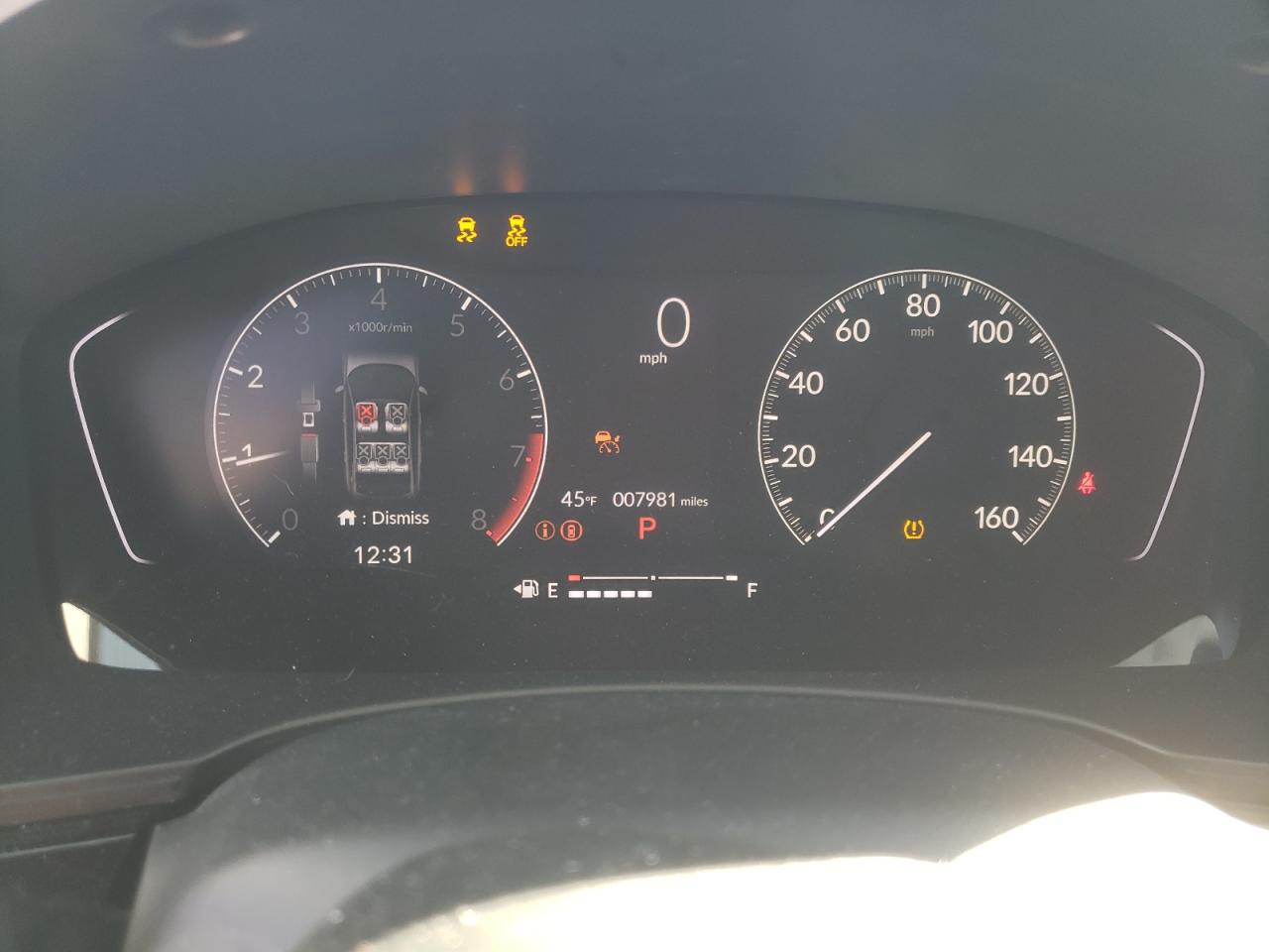 2023 HONDA CIVIC LX VIN:2HGFE2F21PH561976