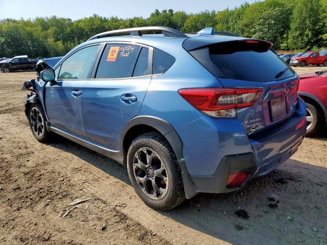 2021 SUBARU CROSSTREK PREMIUM VIN: JF2GTAPC6MH388100