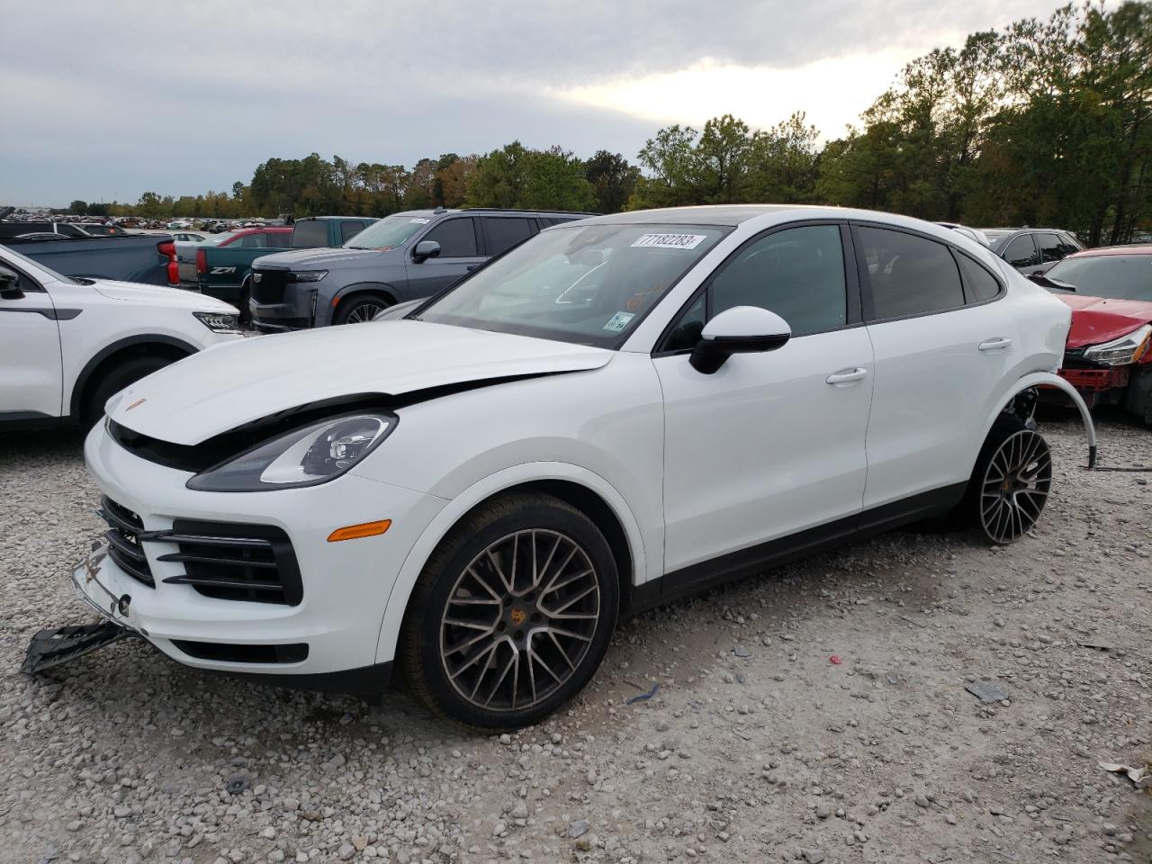 2022 PORSCHE CAYENNE COUPE VIN:WP1BA2AY7NDA50012