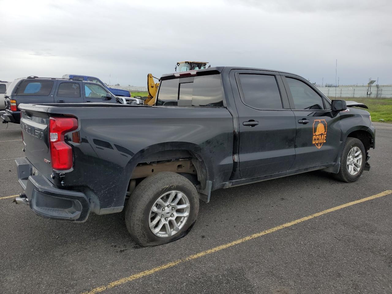 2022 CHEVROLET SILVERADO K1500 RST VIN:3GCUDEET4NG538368