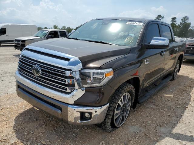 2021 TOYOTA TUNDRA CREWMAX 1794 VIN: 5TFGY5***********