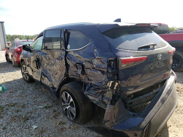 2021 TOYOTA HIGHLANDER XLE VIN: 5TDGZRBH4MS556813