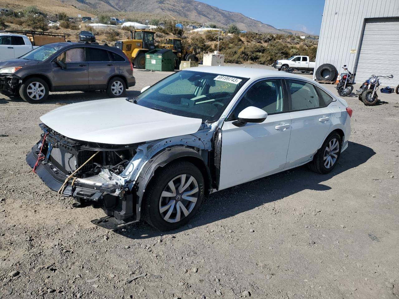 2023 HONDA CIVIC LX VIN:2HGFE2F24PH553029