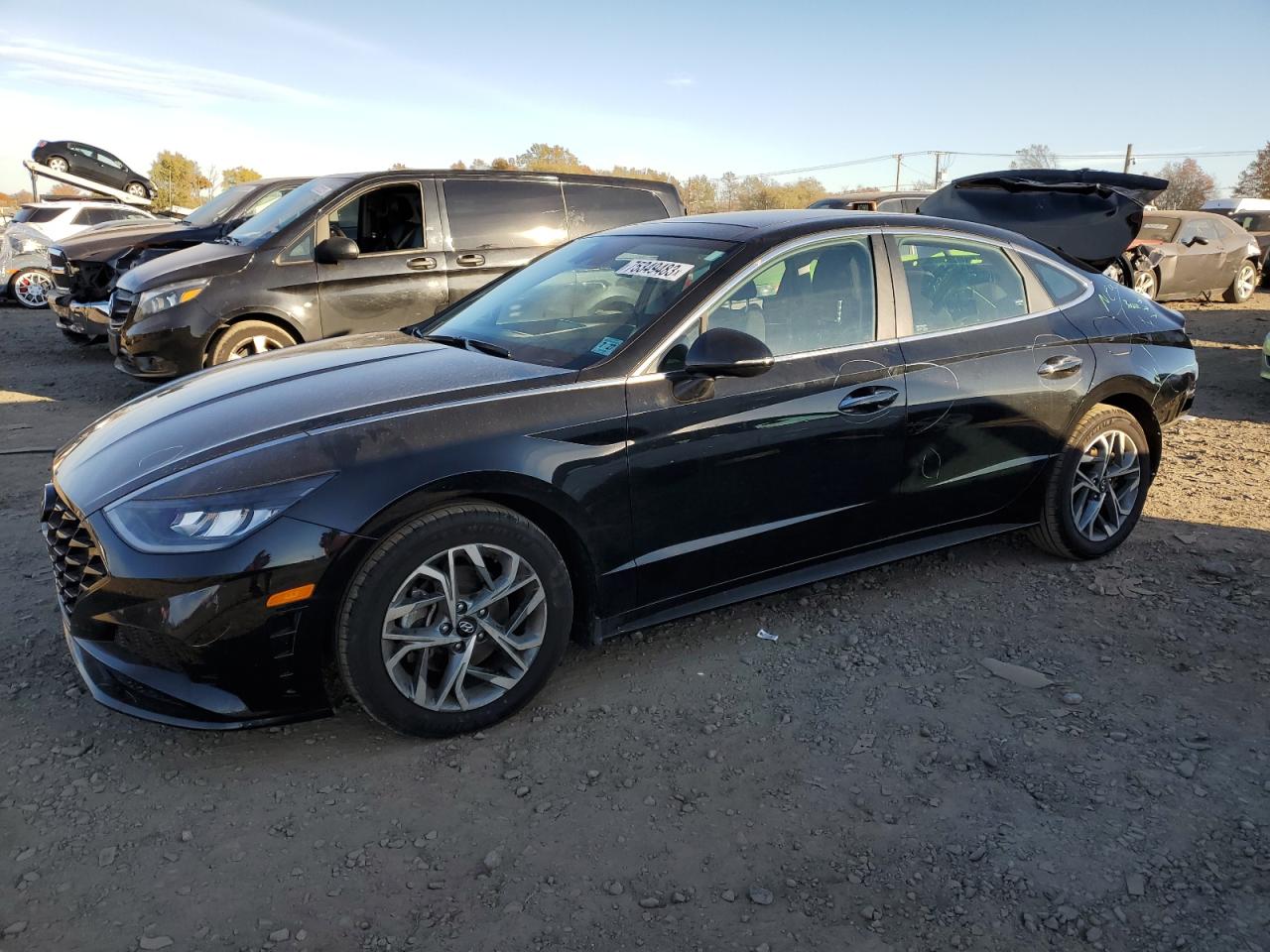 2022 HYUNDAI SONATA SEL VIN:KMHL14JA4NA221378