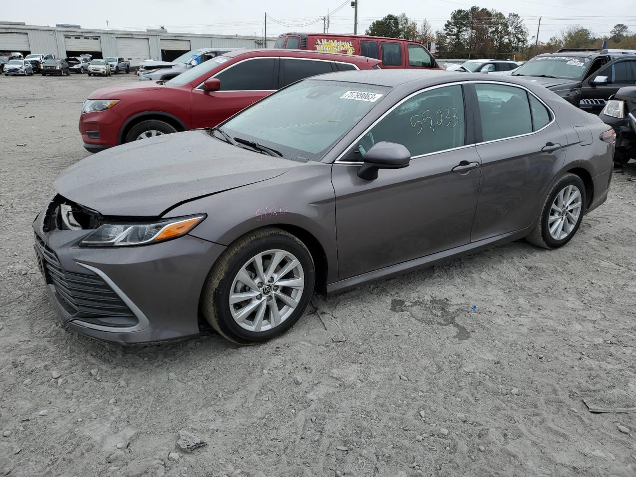 2022 TOYOTA CAMRY LE VIN:4T1C11AK7NU636524