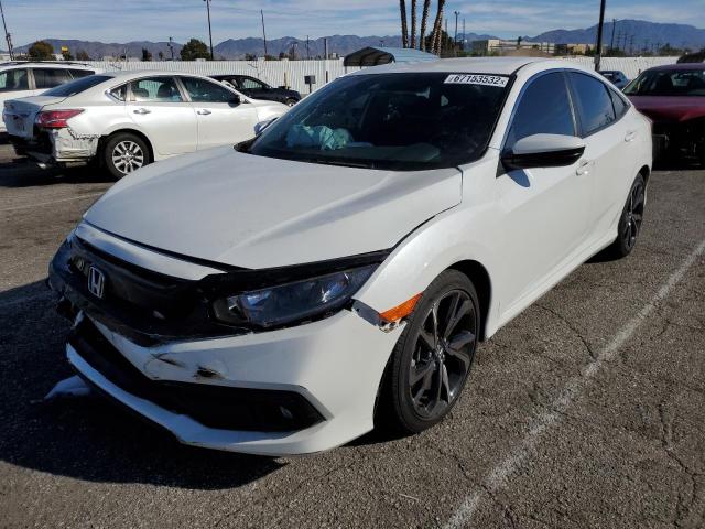 2021 HONDA CIVIC SPORT VIN: 2HGFC2F88MH512506