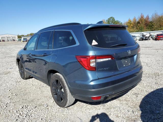 2021 HONDA PILOT SE VIN: 5FNYF5H27MB004834