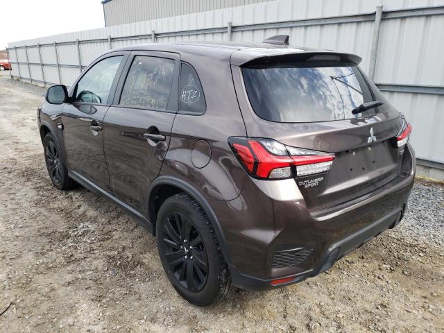 2021 MITSUBISHI OUTLANDER SPORT ES VIN: JA4APUAU2MU004701