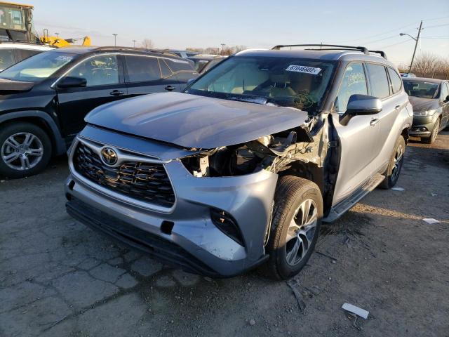 2021 TOYOTA HIGHLANDER XLE VIN: 5TDHZRBH4MS084214