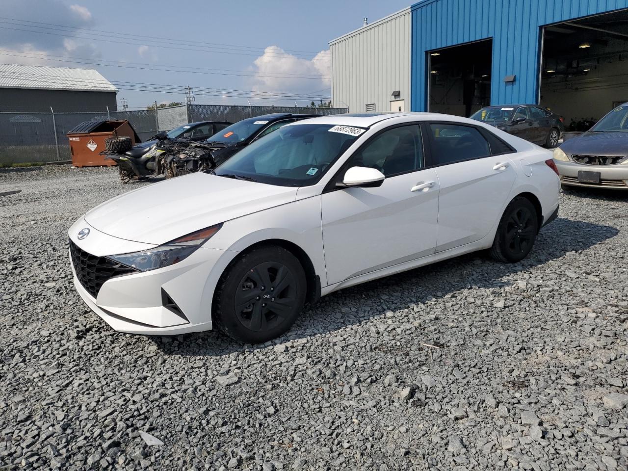 2023 HYUNDAI ELANTRA SEL VIN:KMHLM4AG7PU485272